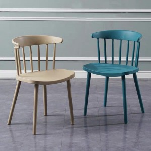 Werks Großhandel Preis Stapelbares Modern Lounge Plastik Essstuhl im Freien Garten Restaurant PP Stuhl