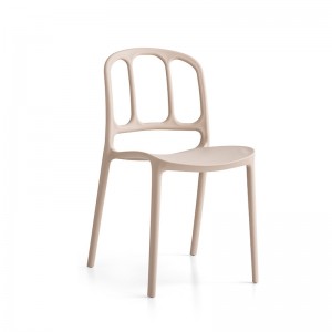 Moderne Outdoor Café Stühle Restaurant Esszimmer Stuhl Hohe Qualität stapelbare Lounge Kunststoff Stuhl