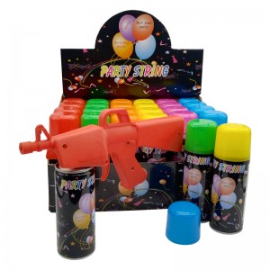 Dumme Schnur mit Waffenverrückte Schnur mit Gun Party String Confetti Shooter