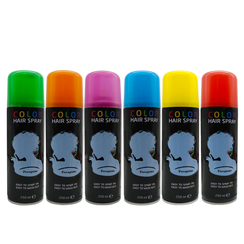 Bunte Tints Haarfarbe Spray Party Haarfarbe Spray Temporäres waschbares Haar Farbspray