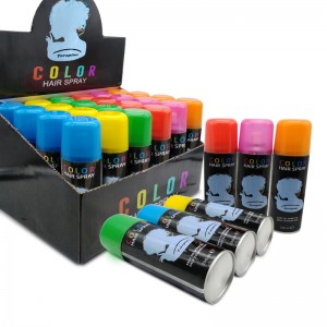 Bunte Tints Haarfarbe Spray Party Haarfarbe Spray Temporäres waschbares Haar Farbspray