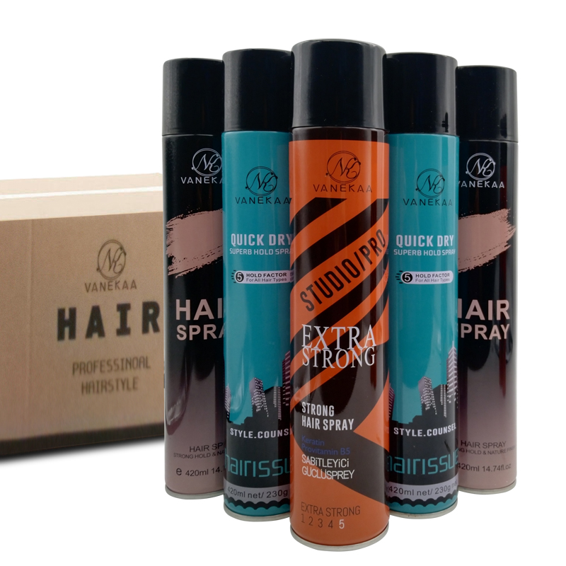 Private Label Langlebiges Haarspraynatürliches Haarspray