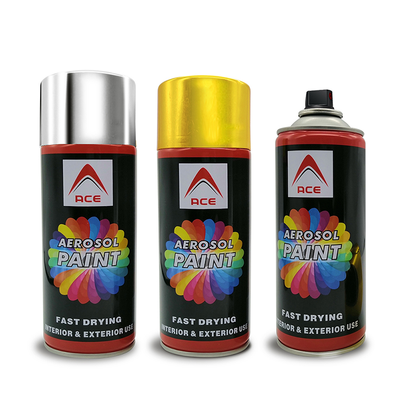 Metalle Sprühfarbe Chrom Glitter Sprühfarbe Graffiti Metallic Farbe