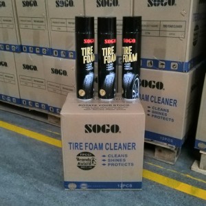 Reifen -Glanzschaumreiniger für Autoreiniger langlebiger hochwertiger Glanz polnischer Glanz schützen