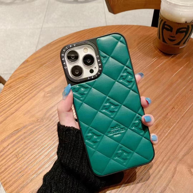 Schaffellpersönlichkeit Phone Hülle für Apple, Samsung, Huawei, Xiaomi und andere Mobiltelefone, iPhone14 modisches Gitter -Lingwen -Telefonschutzleder, Softschalen -Design, bequemes Handgefühl, gute Sturzwiderstand