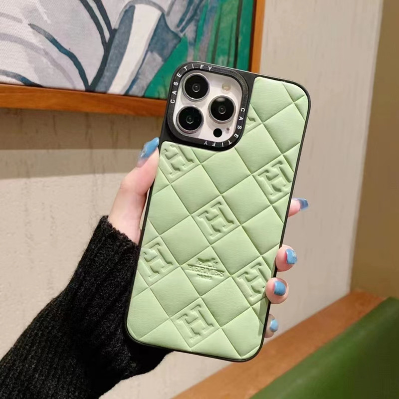 Schaffellpersönlichkeit Phone Hülle für Apple, Samsung, Huawei, Xiaomi und andere Mobiltelefone, iPhone14 modisches Gitter -Lingwen -Telefonschutzleder, Softschalen -Design, bequemes Handgefühl, gute Sturzwiderstand