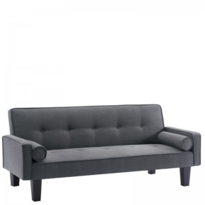 Massivholz Stoff Sofa Klappbett Sofa