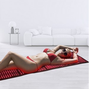 Oabes Red Light Therapy Pad für Ganzkörperschmerzlinderung, LED 660nm ＆ 850nm tragbarer Wrap -Deep -Therapie -Gürtel mit Timerfunktion