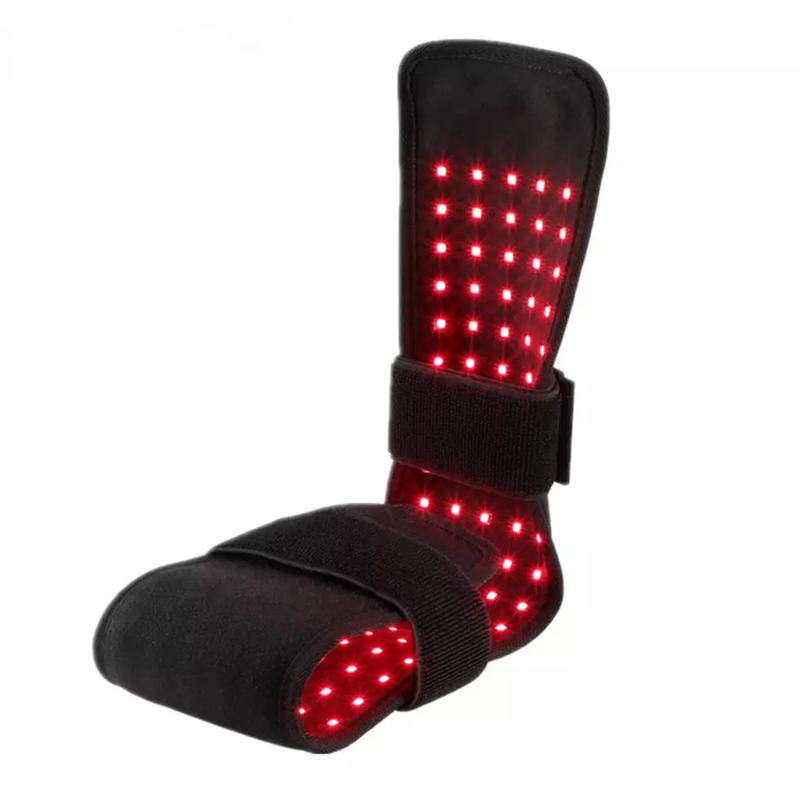 Rote Infrarot-Licht-Therapiegürtel bei Körperschmerzen, Nahinfrarot-LED-Licht-Wrap-Gerät mit Timer flexibel tragbarem Pad mit 640nm 660nm 850nm für die Rückenläufe der Schulterkniegelenke Fußschmerzen
