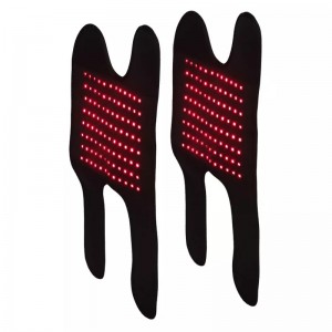 2pcs Infrarot Rotlichttherapie Armgürtel, 660nm/850nm Wellenlänge, tragbare rote Lichttherapiepad für Schulter, Rücken, Füße Knie usw.