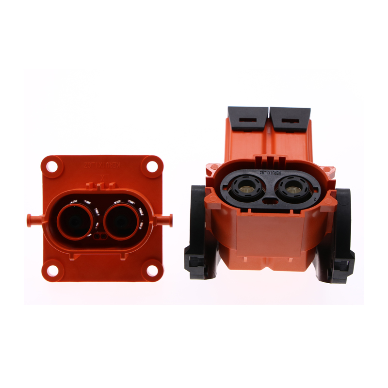 Neue Energiefahrzeuge Hochstromanschluss 200a 2 Pin Ellbogen -Stecker Griffstecker
