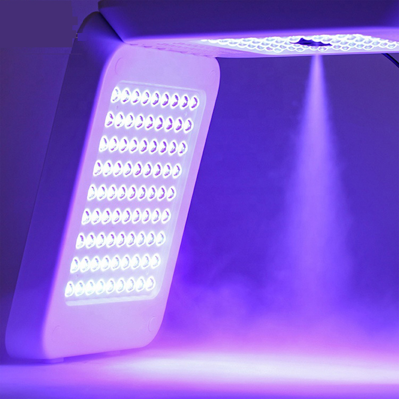 2022 Neue LED -Therapie Gesicht Photonentherapie Lampe/PDT LED Spray Omega -Lichtmaschine für Nano -Wasserergänzung, Hautverjüngung, Akne entfernen