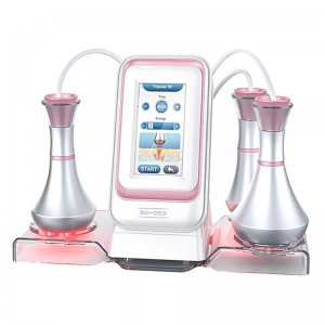 Fettreduktion 80 K Ultraschall tragbar 3 in 1 HF Impfstoff Slimming Ultraschall Funkfrequenzkavitation 80K