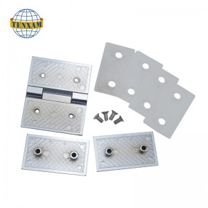 Inwärts geschwungenes Scharnier