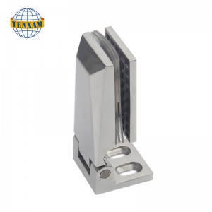 Einkante 90 -Grad -Glasklemme