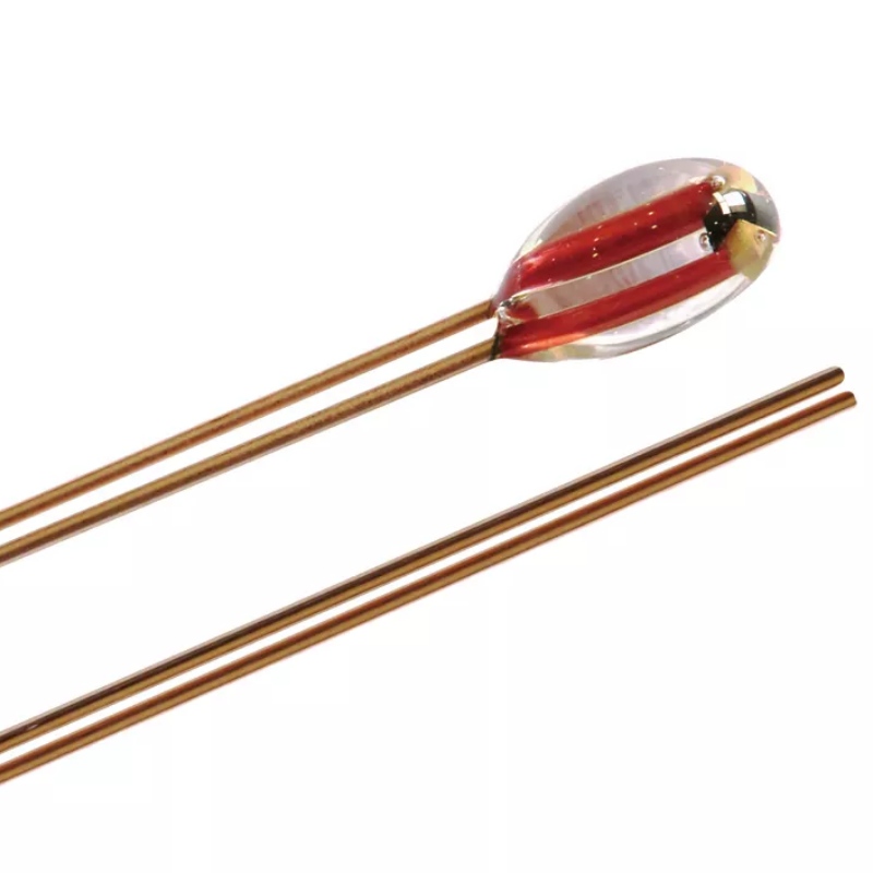 MF51 Glasskapseltglas beschichtete Thermistor -Temperaturmessung NTC -Thermistor
