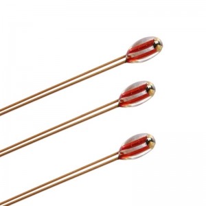 MF51 Glasskapseltglas beschichtete Thermistor -Temperaturmessung NTC -Thermistor