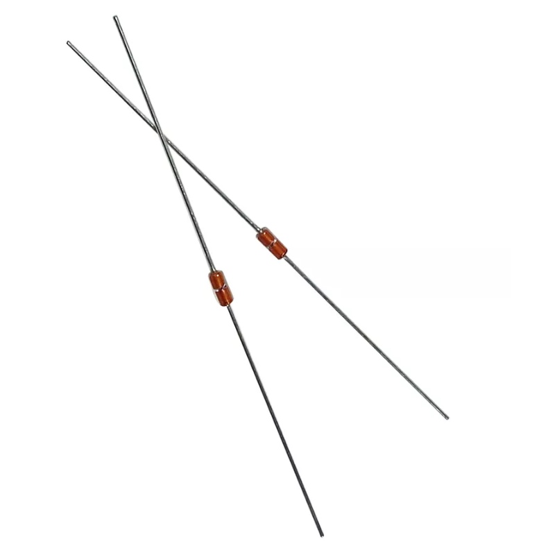 MF58 Glasskapseltglasbeschichteter Thermistor -Temperaturmessung NTC -Thermistor