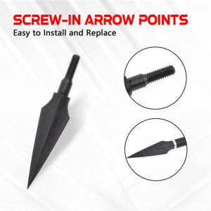 Elongarrow 125 Grain Bogenschießen Arrowhead Broadhead für Carbon Pfeil