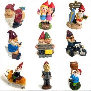 Dekorationen Zwerg Zwerg Garten Dekorationen Weihnachtsmann Dekorationen