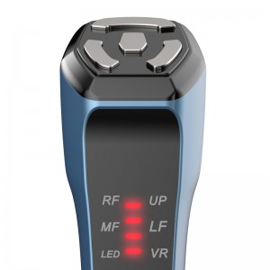 6-in-1-Hautstraffungsmaschine, HF-Augenfestigkeit und Anti-Aging-Gerät können Augenbeutel, dunkle Ringe, Crow-Füße, Haushalts-HF-Anti-Aging-Augenmaschine, Oabes-LED-LED Red Blue Green Light Gesichtsbehandlung Haushalt Gesichtsmassage...