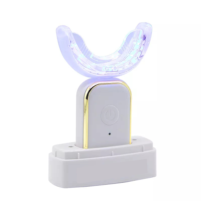 Advanced Wireless Lade -Aufladung Bleichen Neue Designzähne Aufweizleuchten 2022 Schneezähne Whitening Light Private Label Smart wiederaufladbares LED -Licht -Kit OEM Home -Gebrauch