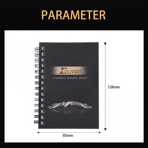 Bogenschießen -Score -Buch für Bogenschützen