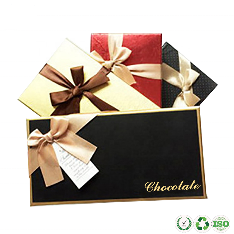 Benutzerdefinierte Schokoladenpapier Süßigkeiten Geschenkboxverpackung