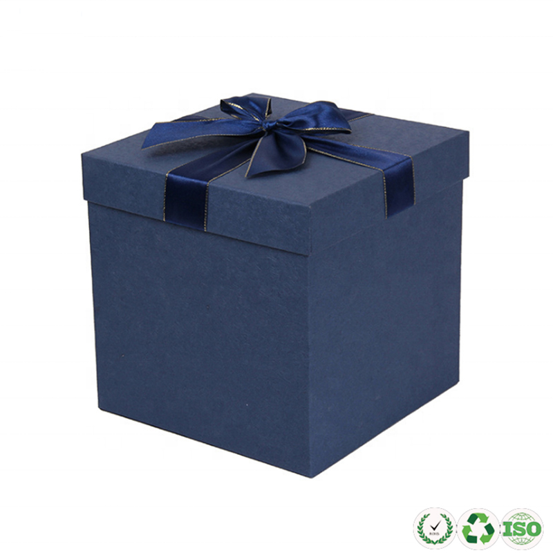 Benutzerdefinierte recycelte Handwerkspapier Geschenkbox