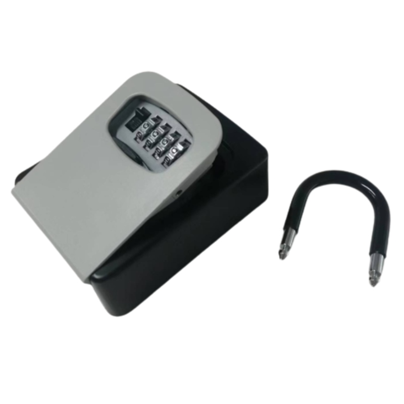 KB001 Key Sperre Box, Kombinationstaste Safe Lockbox mit Code für Hausschlüsselspeicher, Combo Door Locker