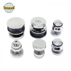 Edelstahlglasdusche Schiebetür -Hardware -Armaturen mit Bad Schiebetür Rutsch Roller