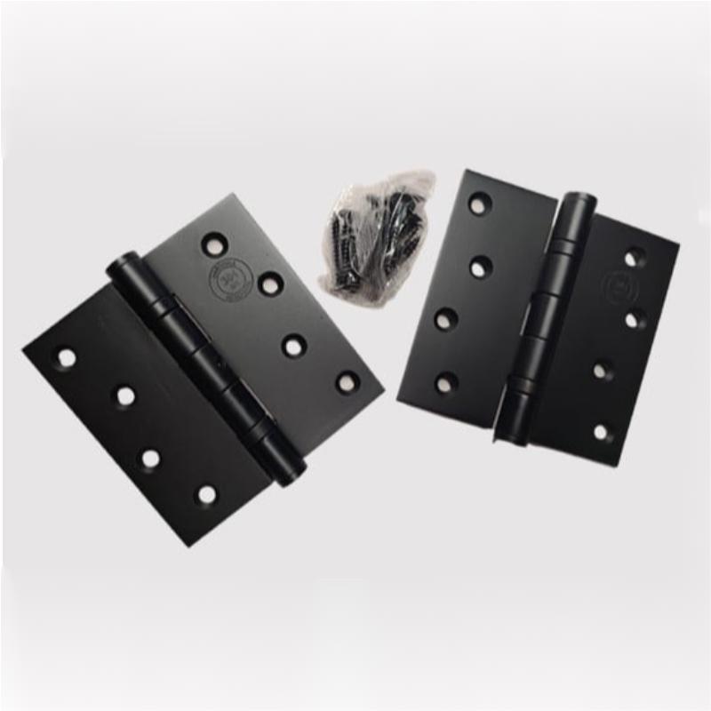 HN002 Hochwertige Edelstahl -Türscharniere 4 Zoll quadratische Eckscharniere 2 Pack