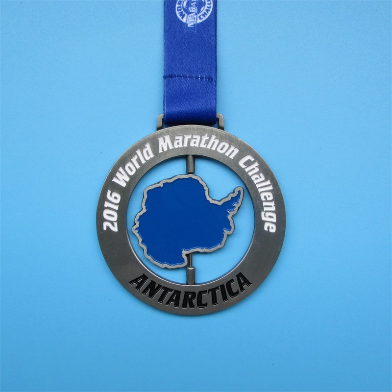 2016 World Marathon Challenge Medal