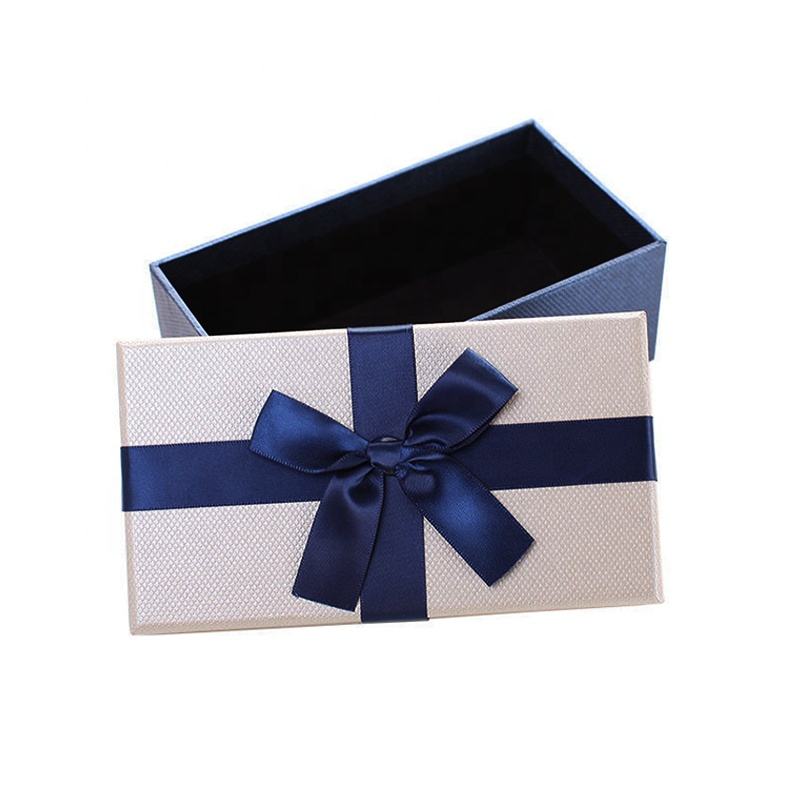 Klassische Luxus -Recycling -Papier -Geschenkbox Verpackung Custom Design