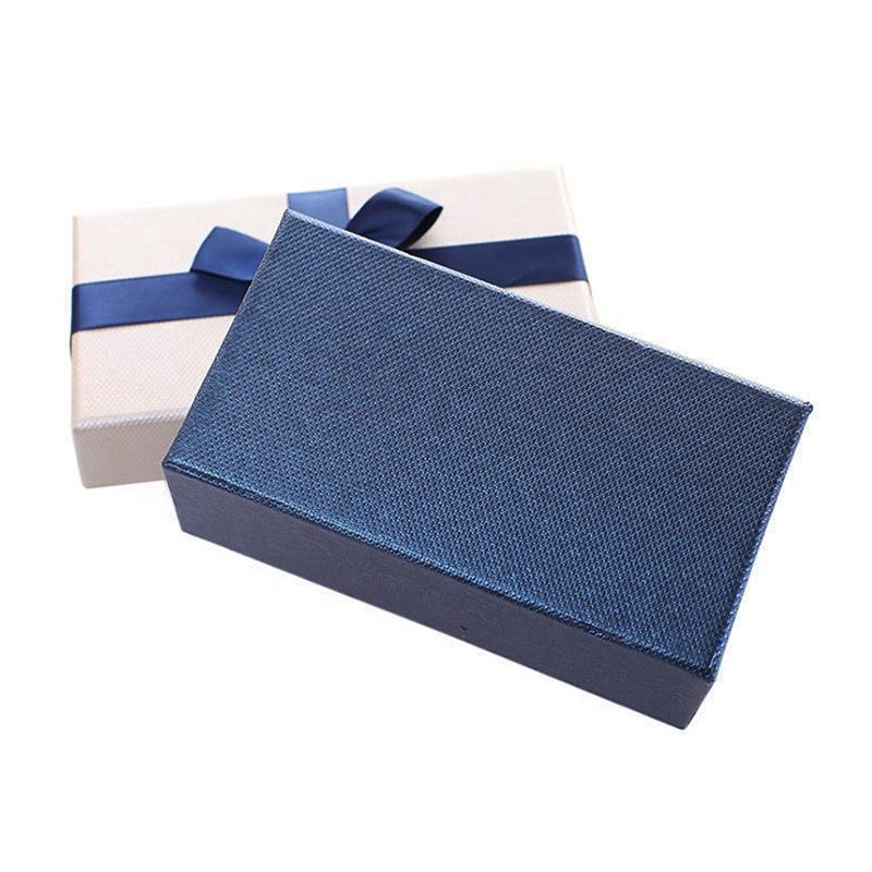 Klassische Luxus -Recycling -Papier -Geschenkbox Verpackung Custom Design