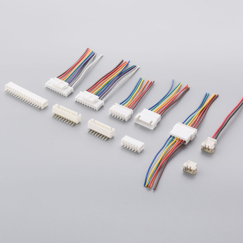 Fabrik Großhandel XHB Inner Cable Male&female Steckerplug mit Kupfer -Elektrodrähten LED -Streifenanpassung
