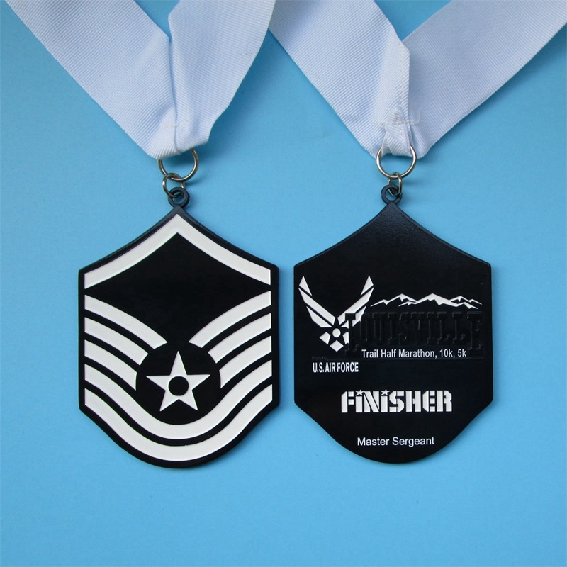 Gold Silber Kupfermedaillen Amerika Virtuelle Run -Medaillen