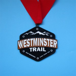 Custom Marathon Metallmedaillen Halbmarathon -Medaille