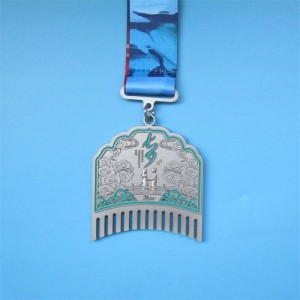 GAG Custom Medaille Medaillon Die Guss Metallabzeichen 3D -Aktivitätsmedaillen und Preismedaille der Ehren mit Band