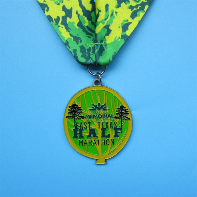 Custom Half Marathon Medaillen Hochwertige Souvenir -Marathon -Medaillen und Trophäen