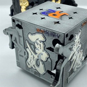 Hochwertige maßgefertigte Marathonmedaillenmedaille Medaille 3D Sport Running Medal