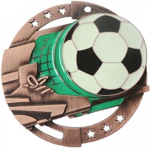 Custom Soccer Football Volleyball Running Metal Gold Plated Antique Marathon Sportmedaille