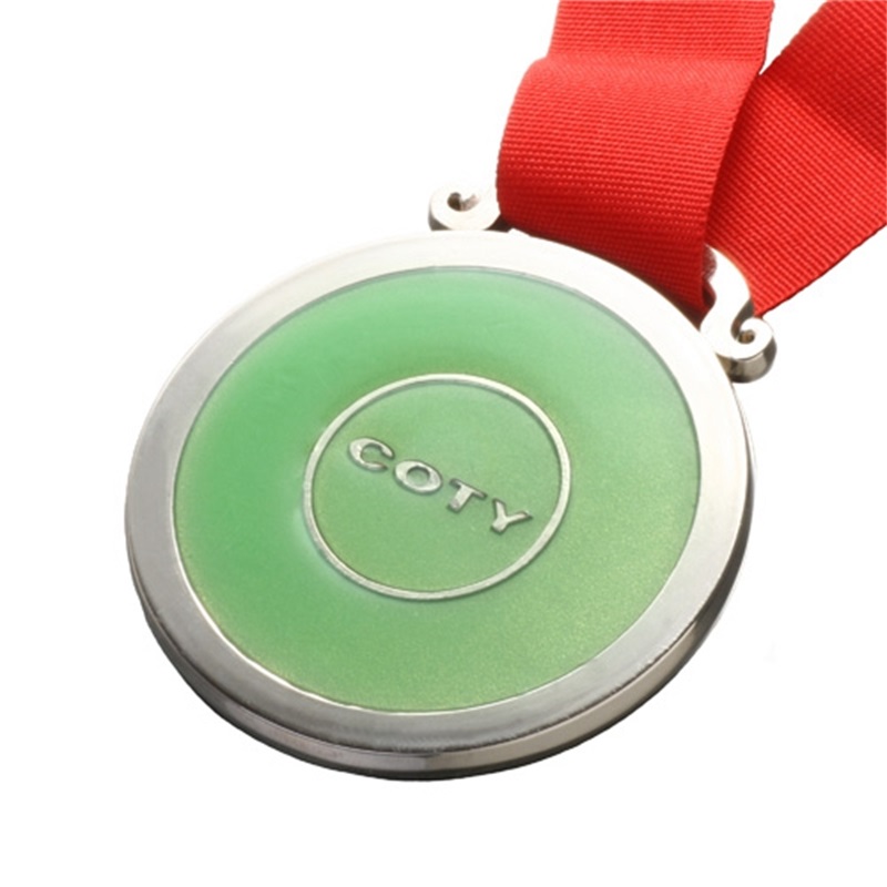 Rosa Druckmedaillen für Frauen Custom Metal Sport Marathon Medaille mit Band