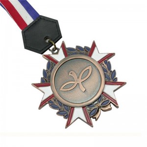 Challenge -Medaille Custom Soccer Football Volleyball Running Metal Medaille Sports Rotary Medal