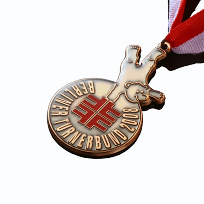 Silbermedaille New Marathon Awards Medaillen Sportmedaillen und Bänder