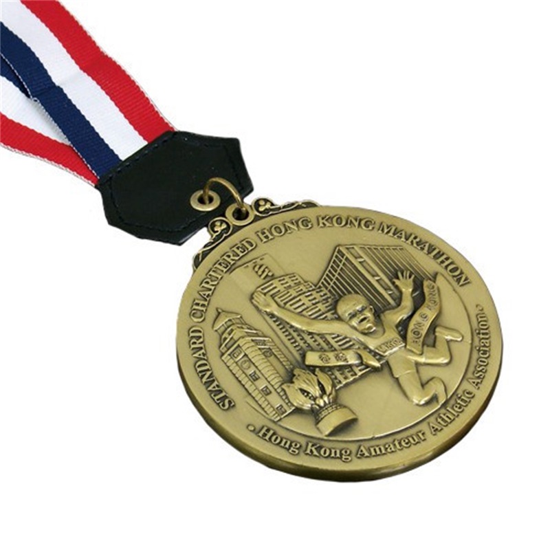 Professionelle Custom Run Medal Design Ihr eigenes 3D Gold Award Metall -Medaillen