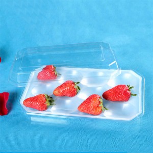 Großhandel Einweg -Clear -Plastikfrucht -Blister -Tablettverpackungsbehälter mit Deckel
