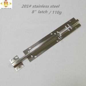 201#latch Daumenschloss Daumenschloss Bolzenschraube 201#stainless Steel Latch