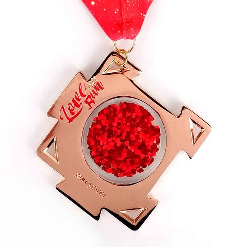 Urlaubsmedaillen Geschenk für Valentinstag Trail Running Medaillen