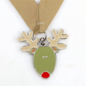 Custom Medal Awards für Weihnachtsmedaillen Gold Silber und Bronzemedaillen